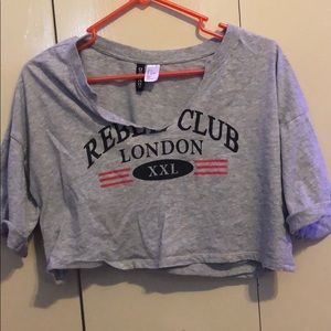 Rebel Club London Crop top